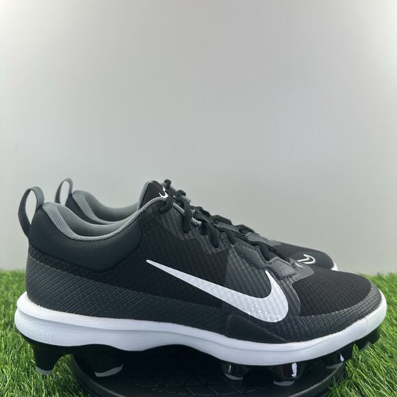 Nike Force Trout 9 Pro MCS Men Size 12 Black Baseball Cleats FB2908-001 NEW - Picture 1 of 8